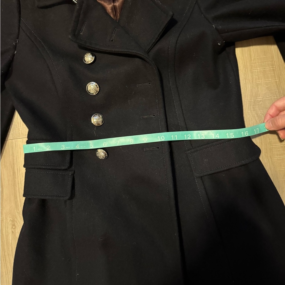 Tommy Hilfiger Navy Wool Peacoat - Picture 7 of 9